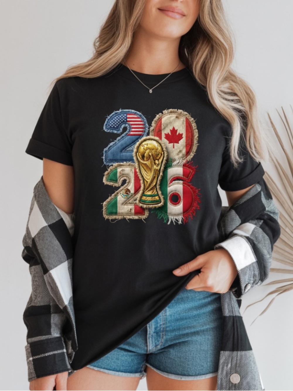 World Cup 2026 Faux Yarn T-Shirt